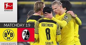 Borussia Dortmund - SC Freiburg 5-1 | Highlights | Matchday 19 – Bundesliga 2021/22