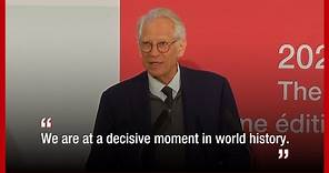 Former French Prime Minister Dominique de Villepin: “We are at a decisive moment in world history"