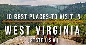 10 Best Places to Visit in West Virginia, USA | Travel Video | Travel Guide | SKY Travel