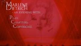 An Evening With Marlene Dietrich. Live in 1972. DVD Version (Al Upscale)