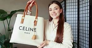 Celine Canvas Tote Bag Review | What fits in my bag