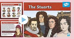 KS2 The Stuarts Information PowerPoint