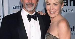 Sharon Stone and Phil Bronstein Beautiful Love Story ❤️#celebrity #couplegoals #love #shorts