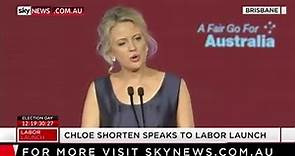 Chloe Shorten: Through the long days... - Sky News Australia