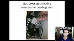 110.73012101 Kenmore Elite dryer not heating, gas dryer no heat, how to fix a dryer