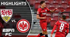 Two goals from Ajdin Hrustic see Frankfurt win over Stuttgart | Bundesliga Highlights | ESPN FC