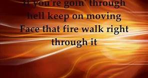 Rodney Atkins; If You're Going Through Hell [ON-SCREEN LYRICS]