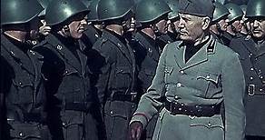 10 de junio, Mussolini declara la guerra