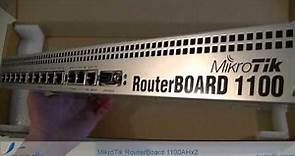 MikroTik RouterBoard 1100AHx2 QUICK UNBOXING & SPECIFICATIONS HD