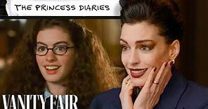 Anne Hathaway Rewatches The Princess Diaries, The Devil Wears Prada & More | Vanity Fair