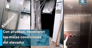 “No fue culpa del camillero”: elevador del IMSS no servía desde 2019, denuncian exinternos