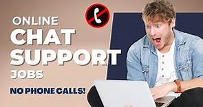 8 Best Online Chat Support Jobs Without Phone Calls ($22 per Hour Chat Support from Home)