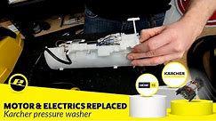 Replace Karcher Pressure Washer Motor & Electrical Parts