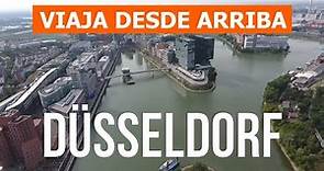 Düsseldorf, Alemania | Ciudad, viaje, turismo, paisajes, visita | Vídeo 4k | Düsseldorf desde arriba