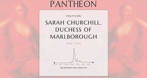 Sarah Churchill, Duchess of Marlborough Biography - British duchess (1660–1744)