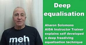 Aharon Solomons explains deep equalisation