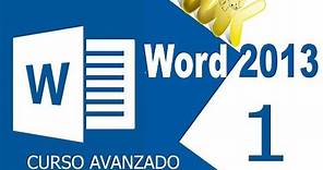 Microsoft Word 2013, Tutorial inicio y descarga, Curso avanzado español, cap 1