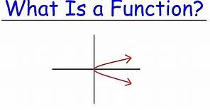 What Is a Function? | Precalculus