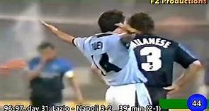 Diego Fuser - 65 goals in Serie A (part 2/2): 36-65 (Lazio, Parma, Roma 1995-2003)