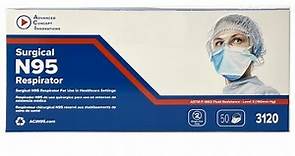 ACI Surgical N95 Respirator Mask, Model 3120 (50 ct.) - Sam's Club