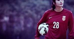 zhao lina the most cute and pretty goal keeper ever..