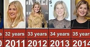 Rosamund Pike Through The Years From 1997 To 2023