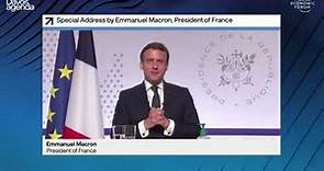 特別講演：エマニュエル・マクロン大統領（フランス） | ダボス・アジェンダ 2021