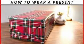 How To Wrap A Present! | Simple Wrapping Paper Technique
