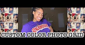 Photo Blanket Review~Custom Color Photo Grid~Walmart