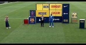 Presentación íntegra de Franck Kessié como jugador del FC Barcelona