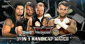 WWE TLC (Tables, Ladders and Chairs) 2013 Official and Complete Match Card - HD