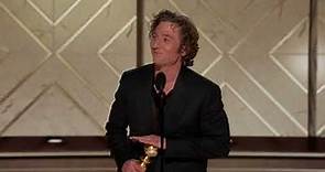 Jeremy Allen White Wins Best Television Male Actor Musical/Comedy Series I 81st Annual Golden Globes