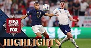England vs. France Highlights | 2022 FIFA World Cup | Quarterfinals