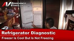 Whirlpool Refrigerator Repair - Freezer is Cold But is Not Freezing - GS6SHAXMS00