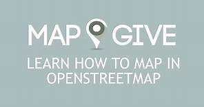 Learn How To Map in OpenStreetMap