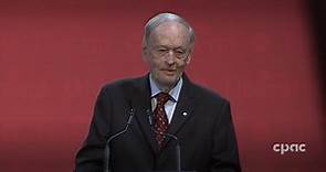 Former prime minister Jean Chrétien addresses 2023 Liberal national convention – May 5, 2023