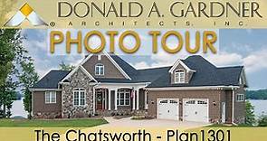 Craftsman house plan with a walkout basement foundation | The Chatsworth