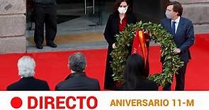 11-M: Homenaje a las VÍCTIMAS de los ATENTADOS de MADRID en la PUERTA del SOL | RTVE Noticias
