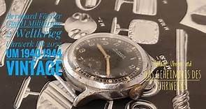 Vintage Uhren : Bernhard Förster GmbH Militäruhr 2 Weltkrieg Uhrwerk FB 2075 um 1940-1944 .