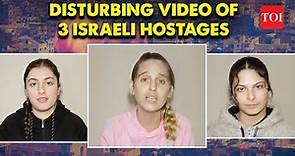 Hamas releases disturbing new video showing 3 female Israeli hostages begging to be released | Gaza