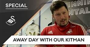 Swans TV - Away day with Swans kitman