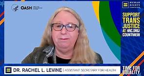Dr. Rachel Levine: Time for Equality Live