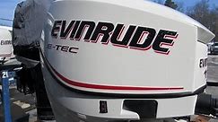 Used 2008 Evinrude 115HP Outboard E115DSLSC 20" Shaft E-Tec