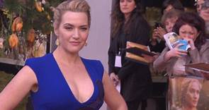 Kate Winslet causes chaos in VERY daring low cut dress
