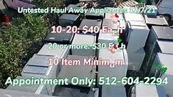*12/21/21 Update* *Correct Number 512-605-2295* Wholesale - Used Haul Away Appliances for Sale