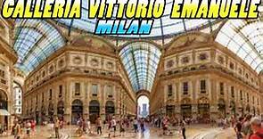 Galleria Vittorio Emanuele II - Milan Italy [4k]