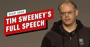 Tim Sweeney’s Full DICE 2020 Talk
