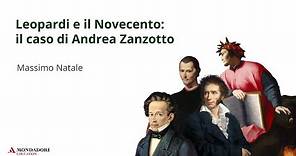 Leopardi e il Novecento: il caso di Andrea Zanzotto | Massimo Natale
