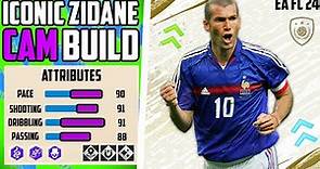 THE MOST *ICONIC* COMPLETE ZIDANE CAM BUILD EA FC 24 Pro Clubs
