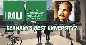 LMU Munich Tour 2021 (Ludwig Maximilian University Munich) - Pakistani Student Perspective [English]